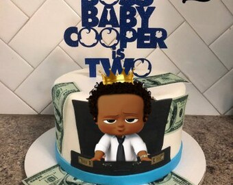 black boss baby decorations for baby shower
