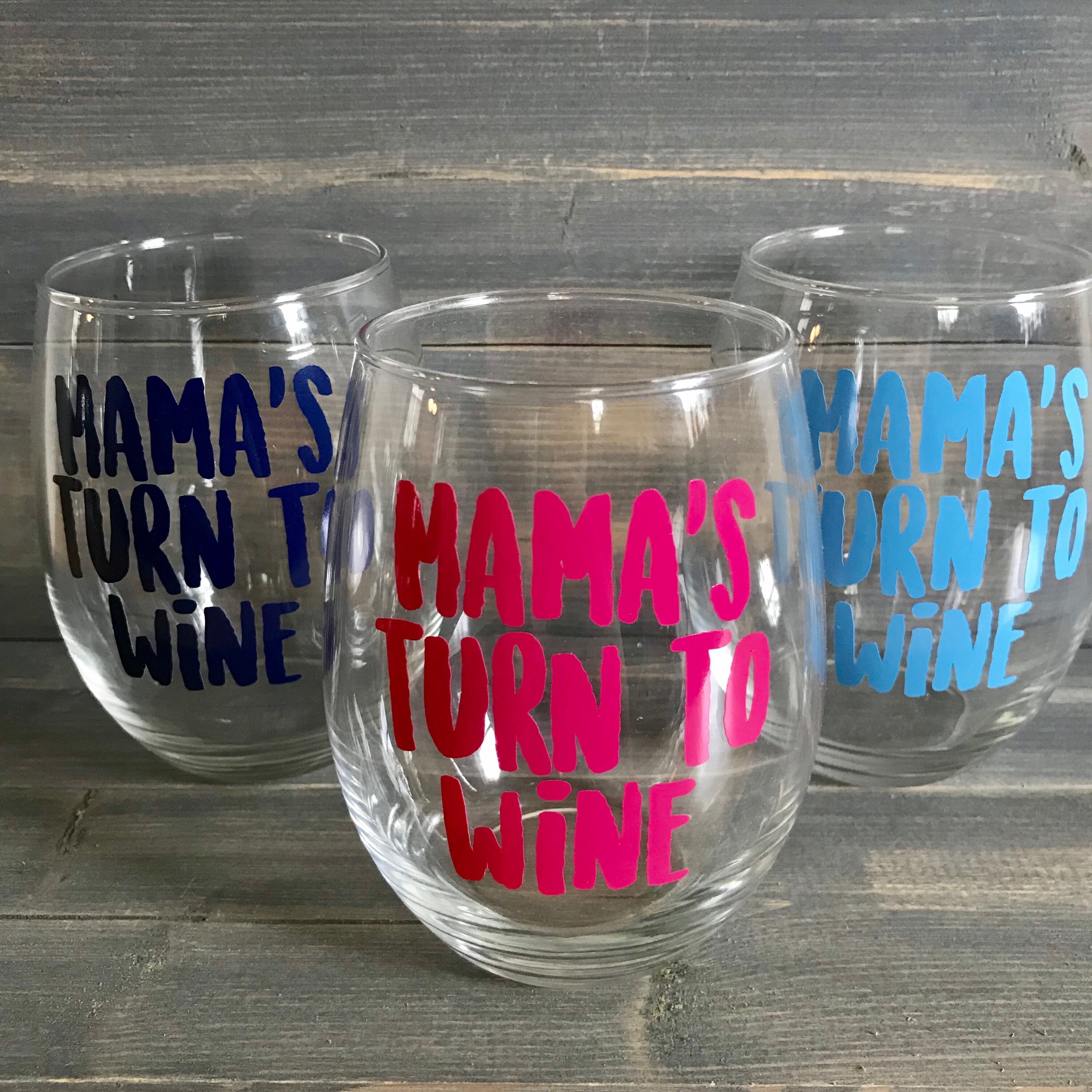 Mother's Day Gift Gifts For Mom Mom Wine Glass Etsy