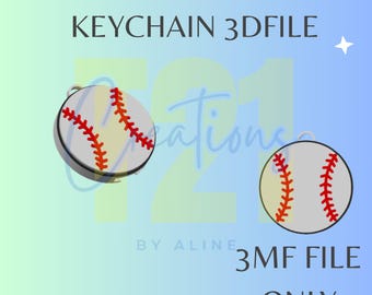 Baseball-Softball Can Opener 3D 3MF File Download