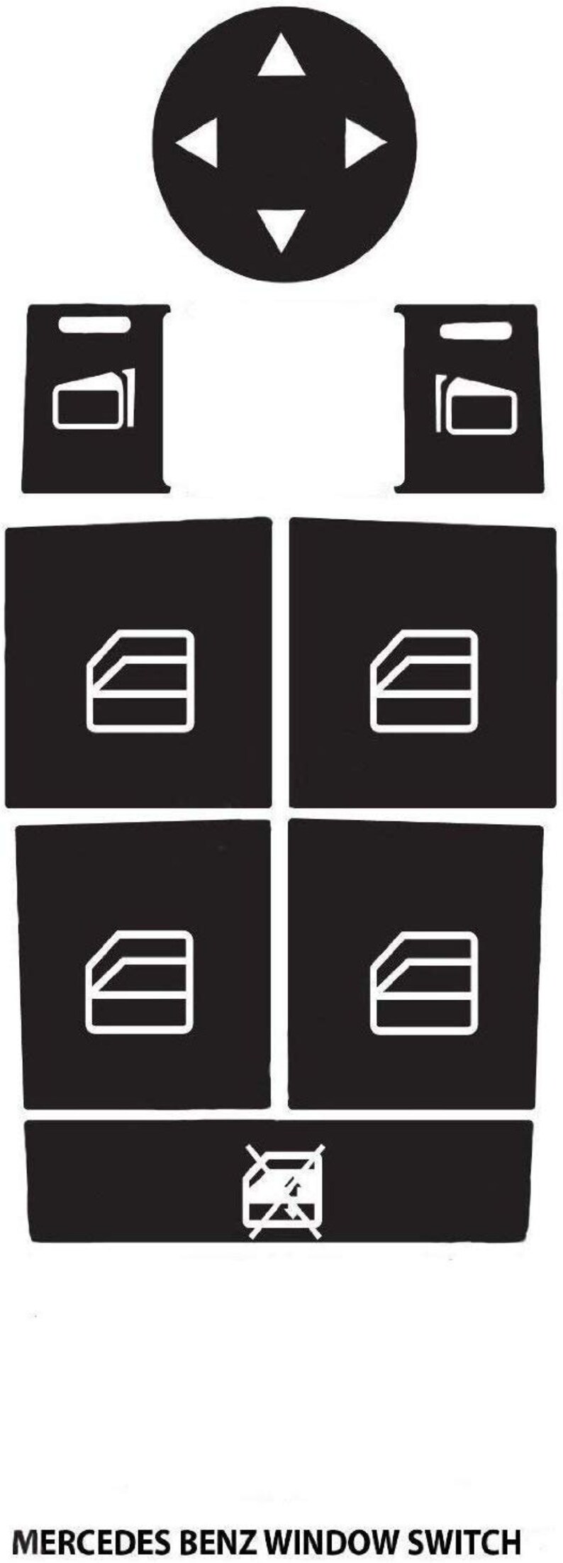 Power Window Button Repair Kit for Mercedes Benz Cars or SUV Etsy