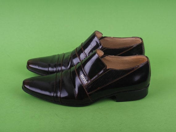 Vintage Authentic Mens Shoes Black Mens Dress Shoes Size EU40 -  Sweden