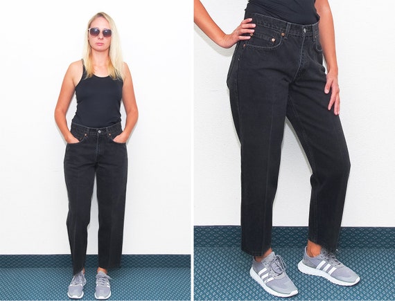 high waisted vintage levi jeans