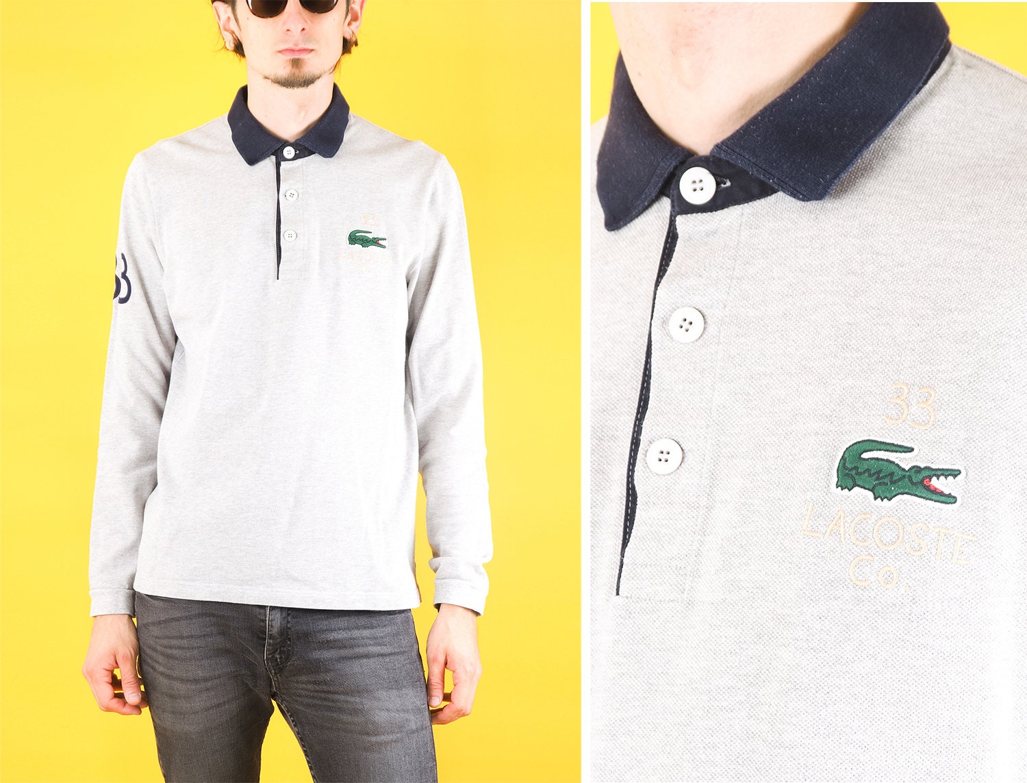 Polo lacoste femme rayé sales