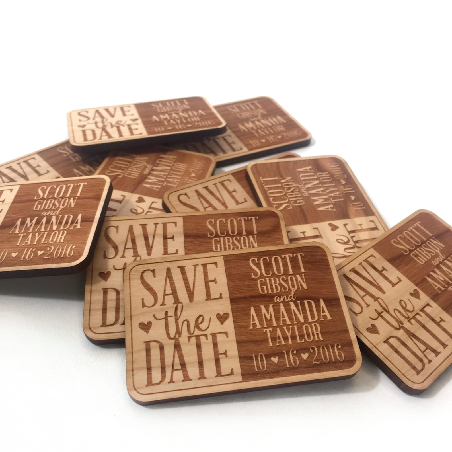Custom Save the Date Wood Fridge 2 Inch X 3 Inch Etsy Custom Save the Date Wood Fridge 2 Inch X 3 Inch Etsy