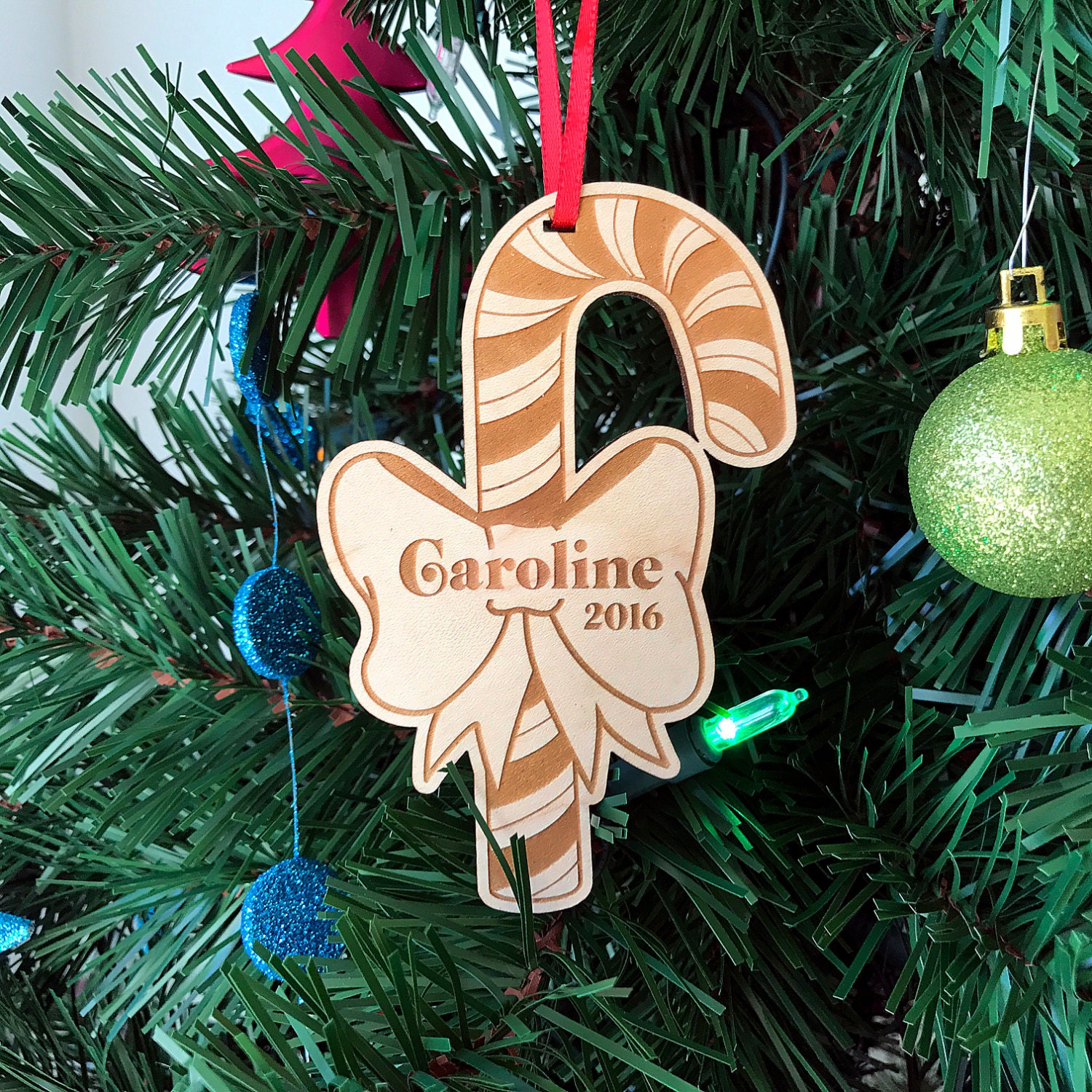 candy cane christmas ornament wooden ornament handmade babys first christmas gift custom name christmas tree decoration wood decor - Christmas Tree Decorations Names candy cane christmas ornament wooden ornament handmade babys first christmas gift custom name christmas tree decoration wood decor - Christmas Tree Decorations Names