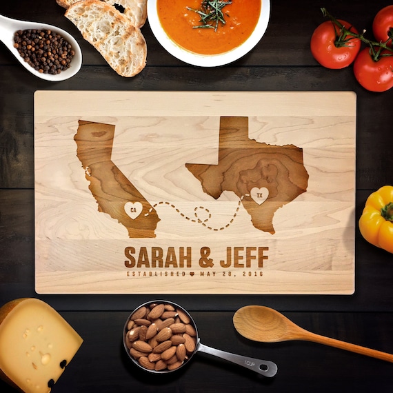 United In Love Customized American States Location Name And Etsy