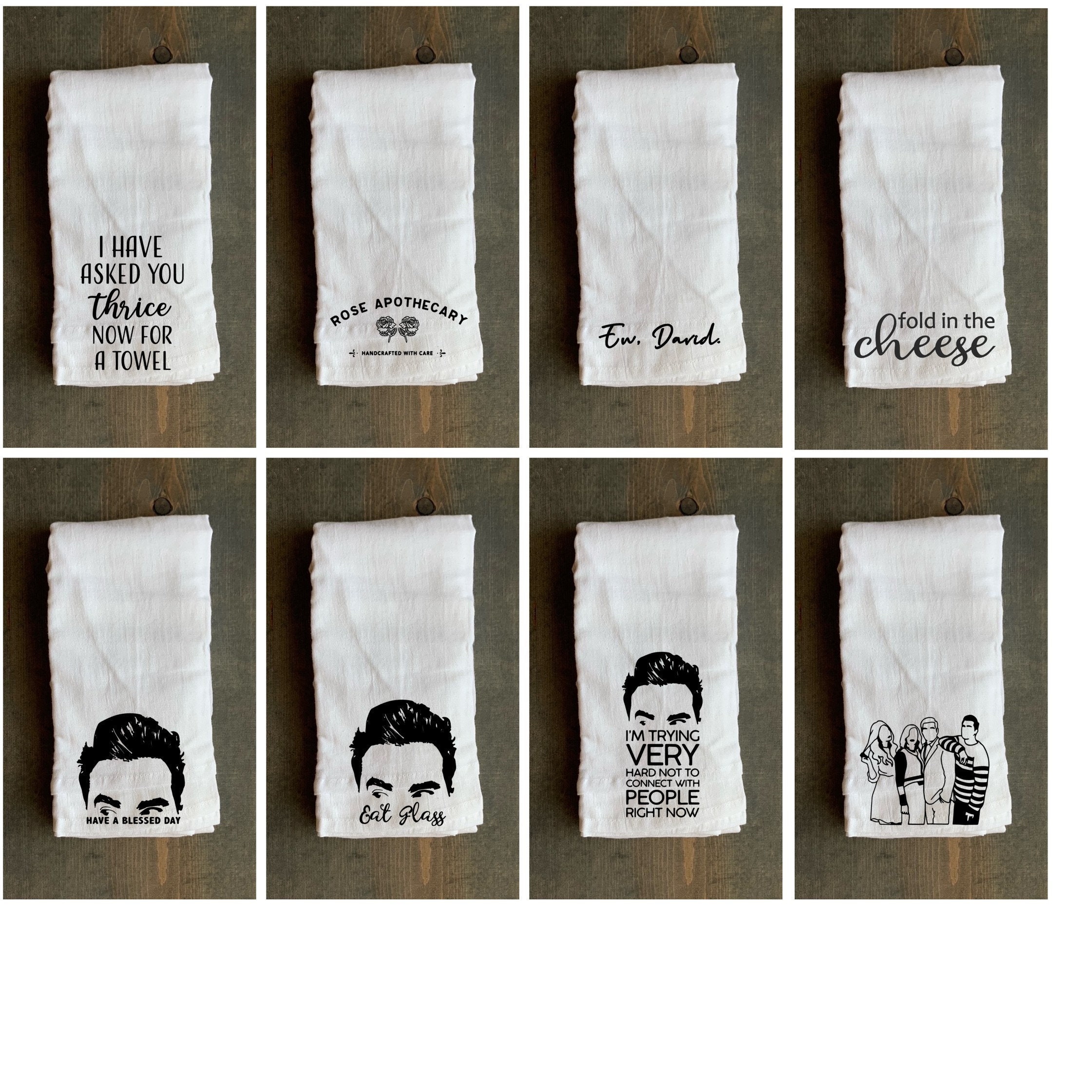 Set of 2 Schitt's Creek Flour Sack Towels
