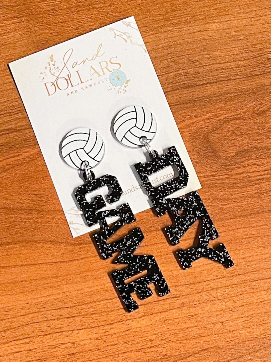 Volleyball Earrings Custom Team Jewelry Volleyball Mom Team Spirit