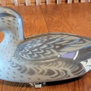 3 1967 Victor D-9 Duck Decoys: Mallard Drake & 2 Hens - Hunting Or Decorating image 14