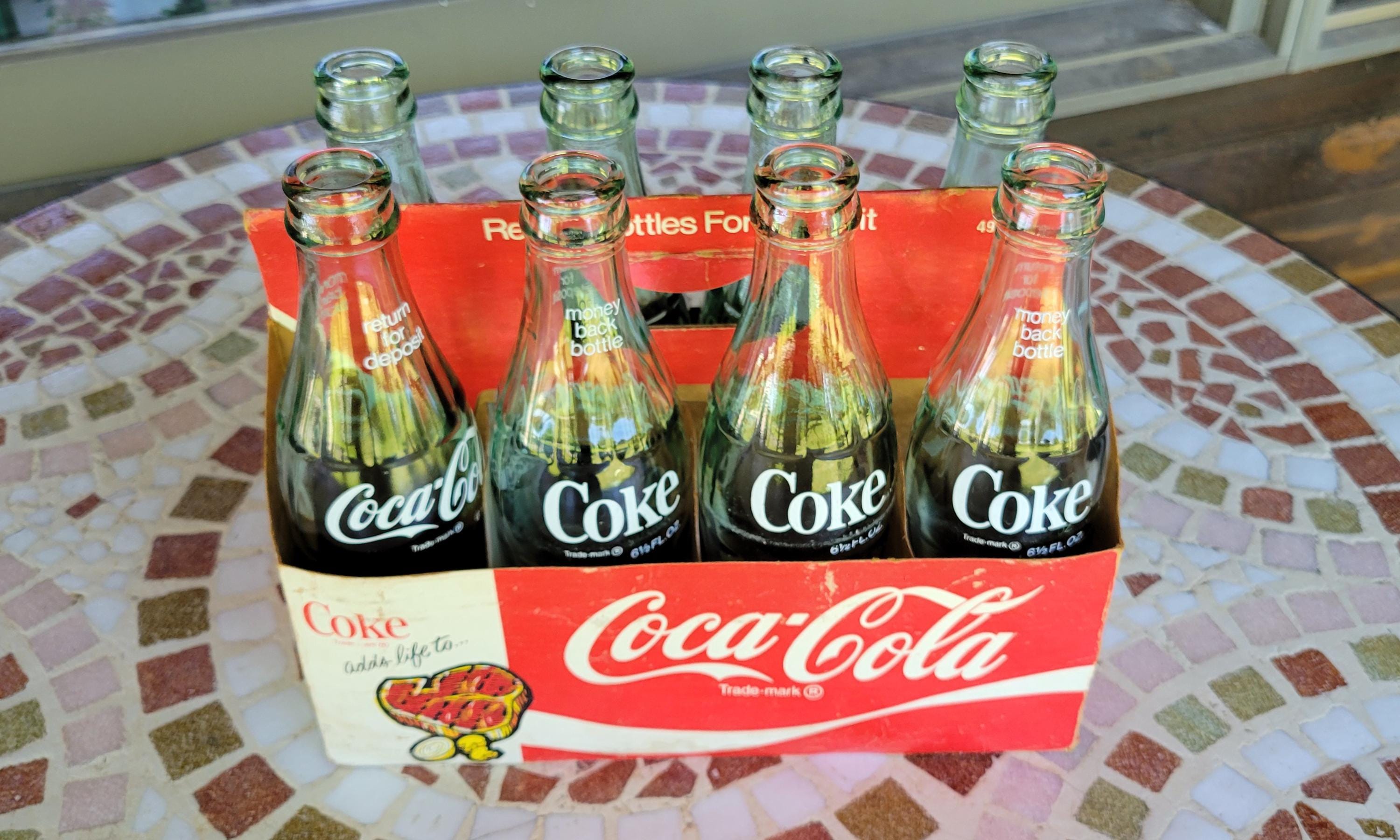Vintage Coke Bottle Carrier - Etsy