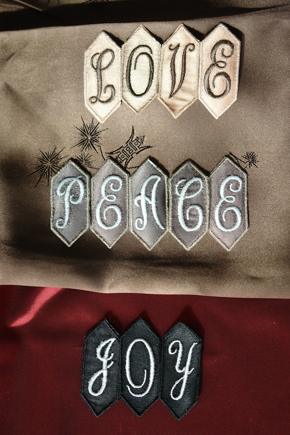 EMBROIDERED MONOGRAMMED INITIAL – E - image 2