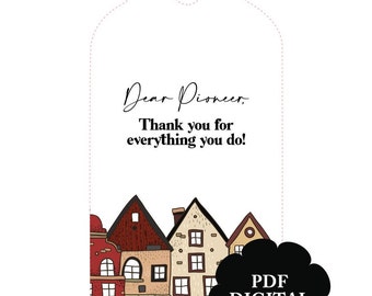 Pioneer 2024 digital tags, Pioneer gifts, Pioneer meeting 2024, Cheap Pioneer gift, Easy pioneer gift, printable pioneer gift, pioneer tags