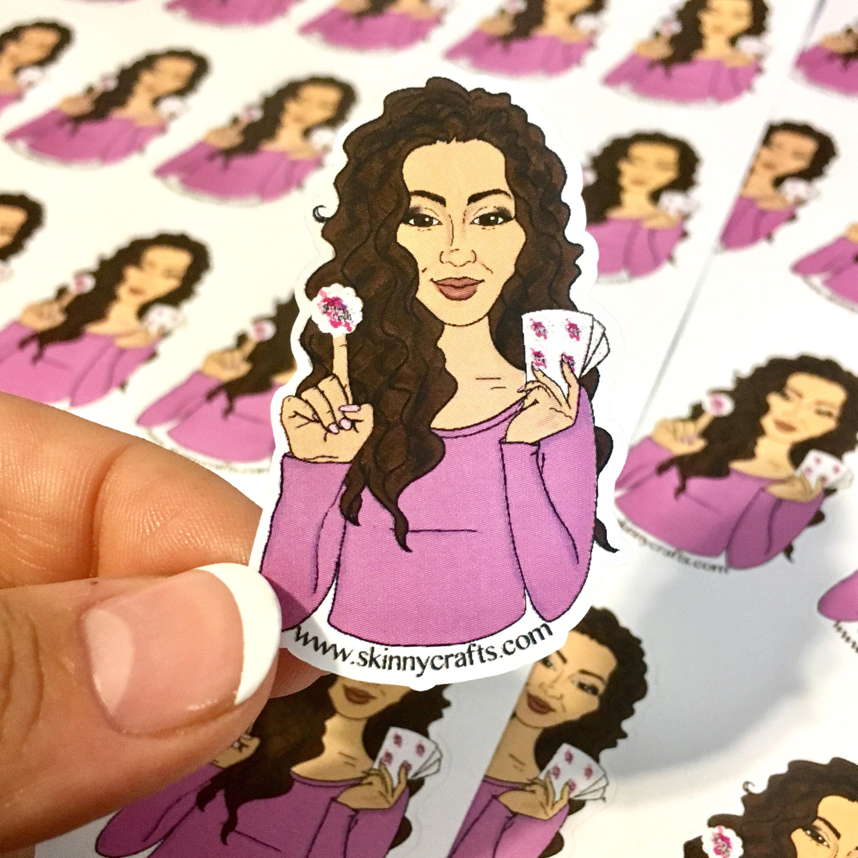 Die Cut Stickers Cut to Size Stickers Stickers for Small Etsy