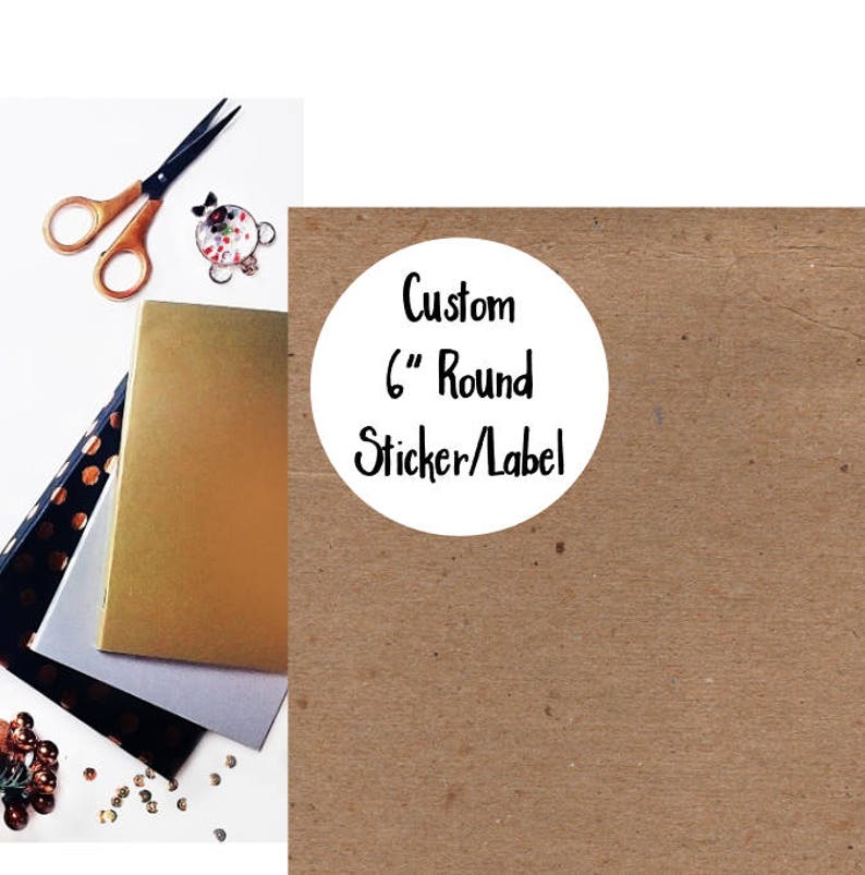 Custom Sticker Large Sticker Business Sticker Labels Etsy