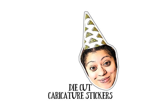 caricature stickers