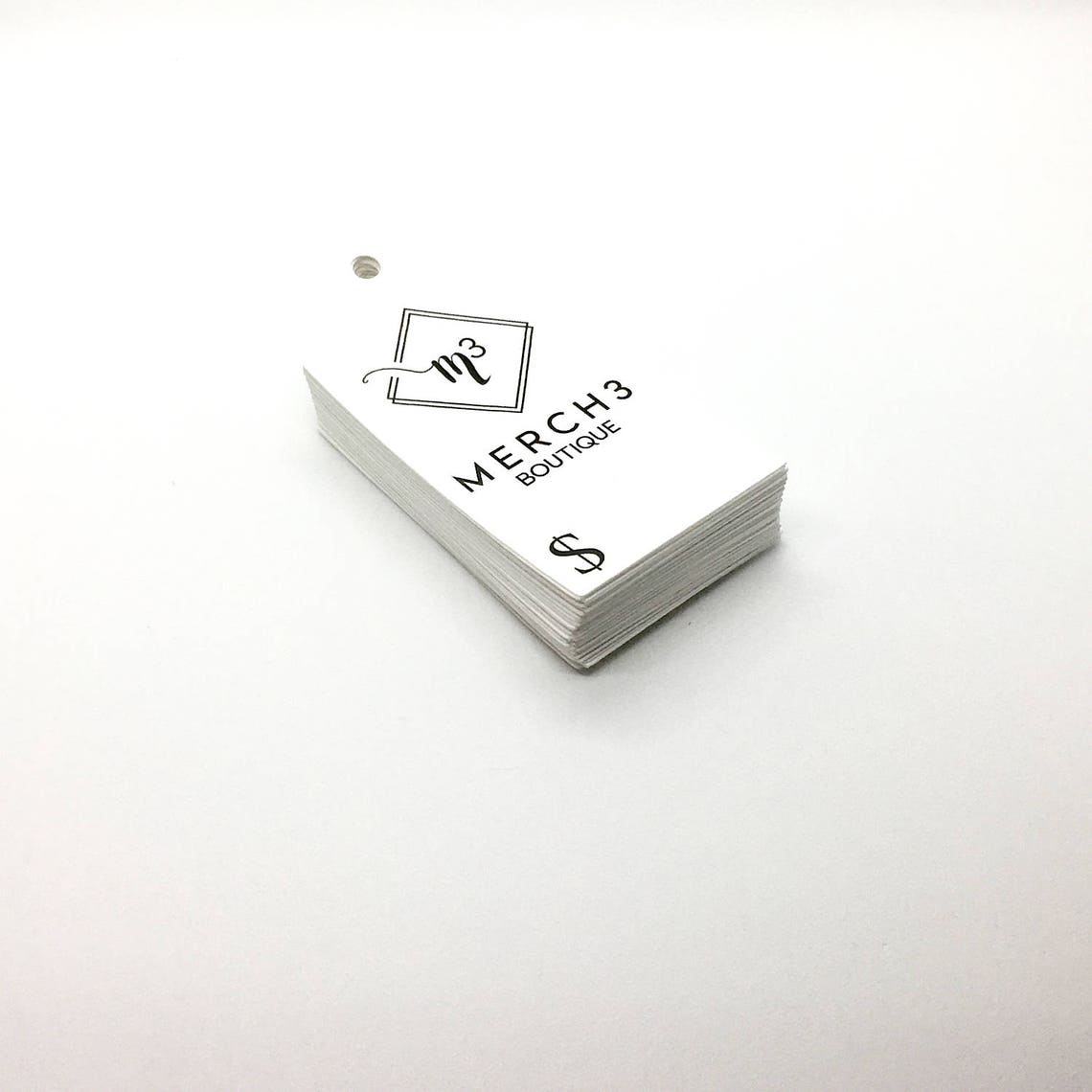 Perforated Price Tags Price Tags Product Tags Clothing Etsy