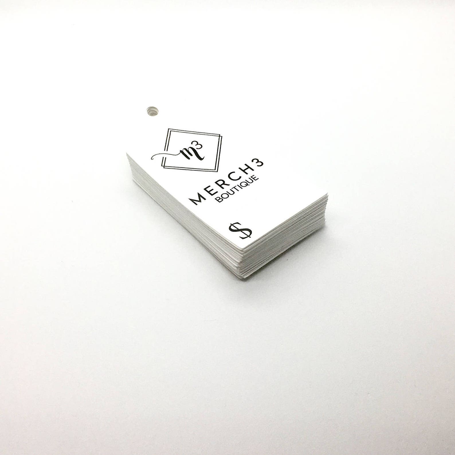 Perforated Price Tags Price Tags Product Tags Clothing Etsy