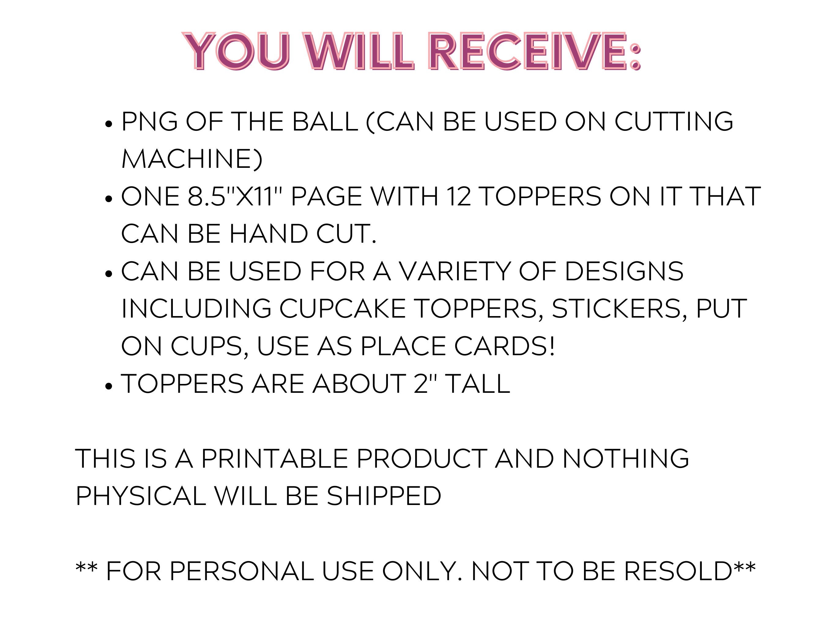 Printable Baseball Cupcake Toppers Printable Sports Cupcake Etsy