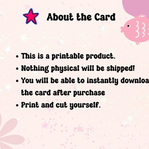 the card is printable and instantly download -7th anniversary