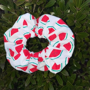 Watermelon Scrunchies | Fruity Scrunchies | Gift Ideas | Gifts for Her | Hair