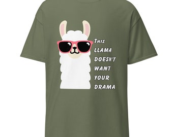 Adorable Llama Love: Embrace Your Inner Pet Enthusiast with our Trendy Llama T-Shirt Collection!