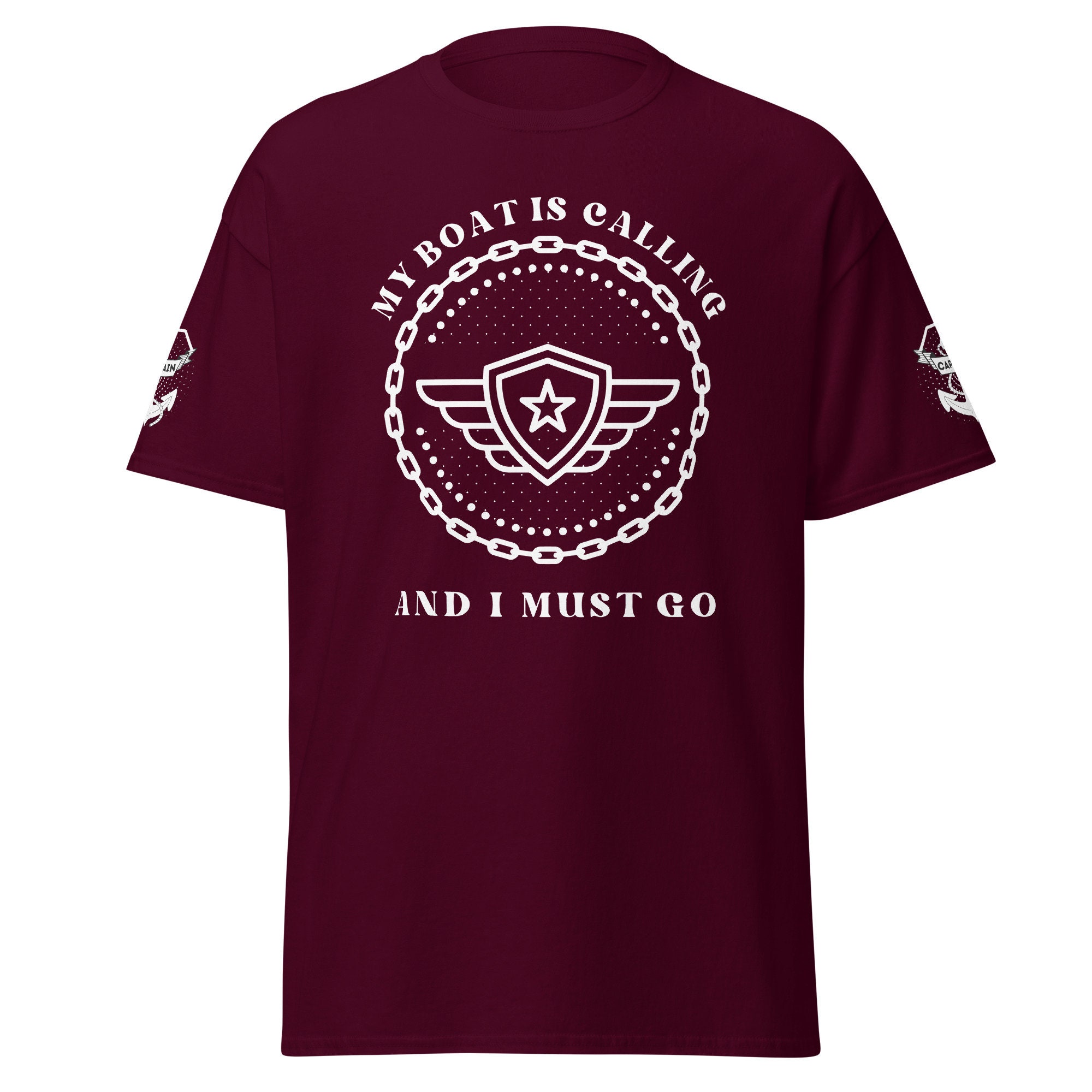 Premium Boat & Yacht Lover's T-shirt Nautical Adventure, Captain, Sailing  Enthusiast, Summer Fashion Perfect for Boat/yacht Enthusiasts 