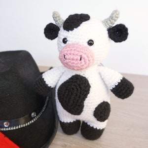 Amigurumi Cow Crochet Pattern, PDF Download