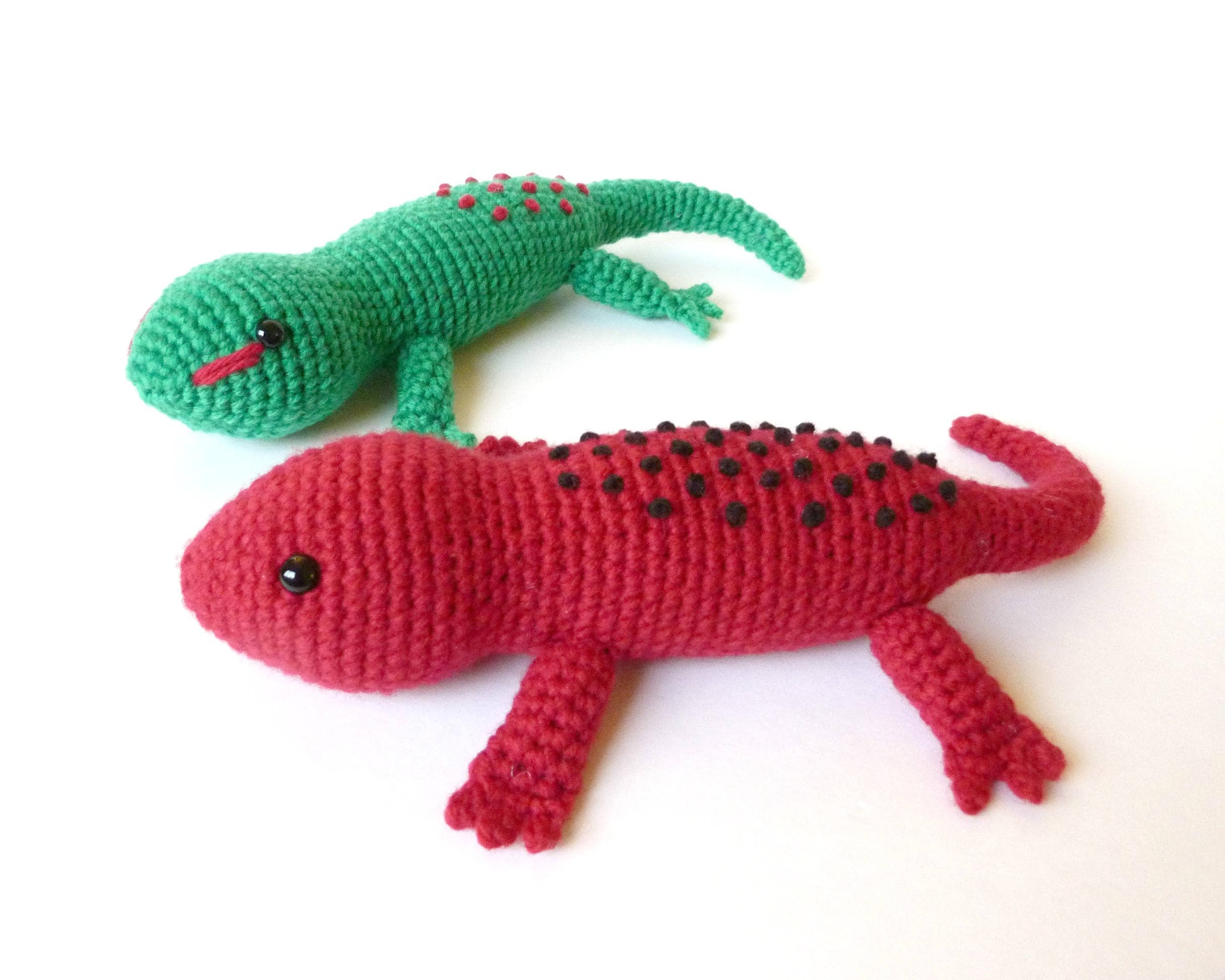Amigurumi Salamander / Amigurumi Gecko Crochet Pattern PDF Etsy