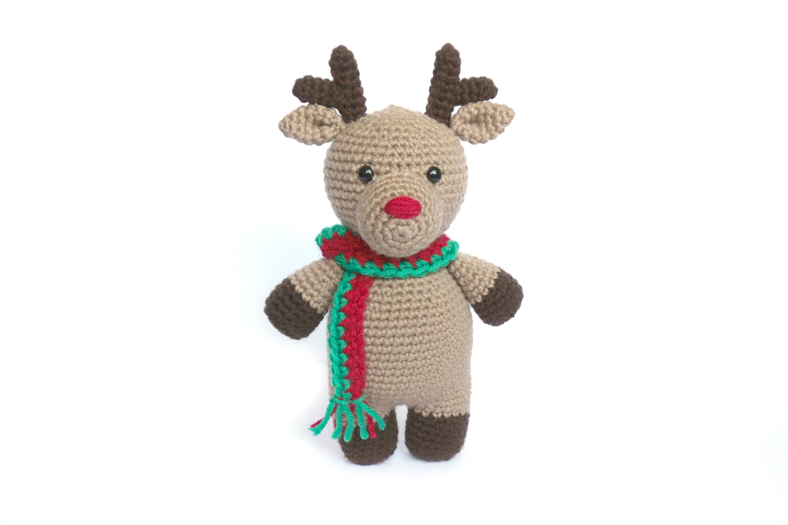 Amigurumi Rudolph Reindeer Crochet Pattern PDF Download - Etsy
