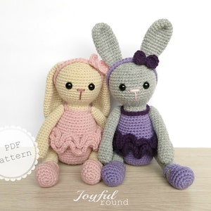 Amigurumi Bunny Crochet Pattern, PDF download