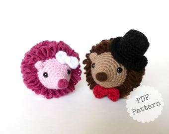 Amigurumi Hedgehog Crochet Pattern, PDF Download