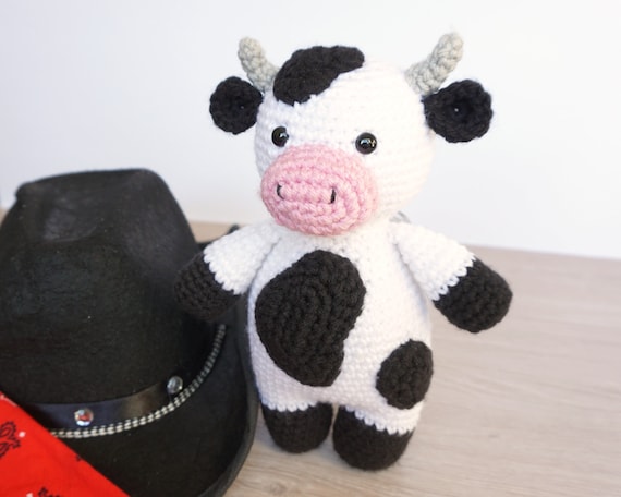 Amigurumi Cow Crochet Pattern, PDF Download