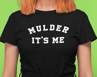 Camiseta Mulder It's Me, camiseta Expediente X, Mulder y Scully, Fox Mulder, Dana Scully, La verdad está ahí fuera, camiseta Expediente X, Quiero creer