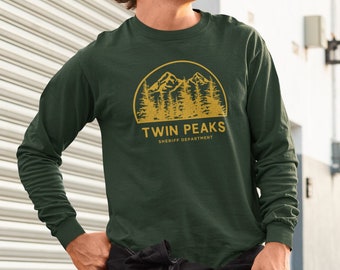Twin Peaks Sheriff Department Long Sleeve Shirt - David Lynch Inspired