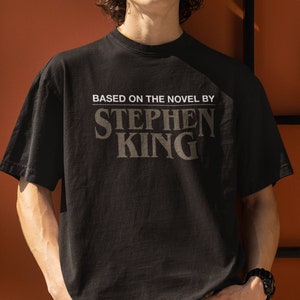 Stephen King Shirt, Based On The Novel by Stephen King, The Shining, Horror Lover Shirt, Book Lover Shirt, Book Lover Gift, Pet Cemetary
