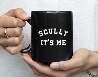 Taza "Soy yo" de Scully: Taza de café alienígena de Expediente X
