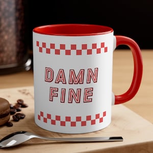 Damn Fine Twin Peaks Coffee Mug, RR Diner Mug, Twin Peaks Gift, David Lynch Mug, Dale Cooper, Twin Peaks, Retro Diner Mug, Double R Diner