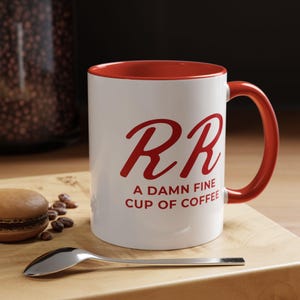 Double R Diner Coffee Mug RR Inspired by Twin Peaks, Twin Peaks Mug, Damn Fine Cup of Coffee, Double R Diner Mug, Twin Peaks Gift, Twedes