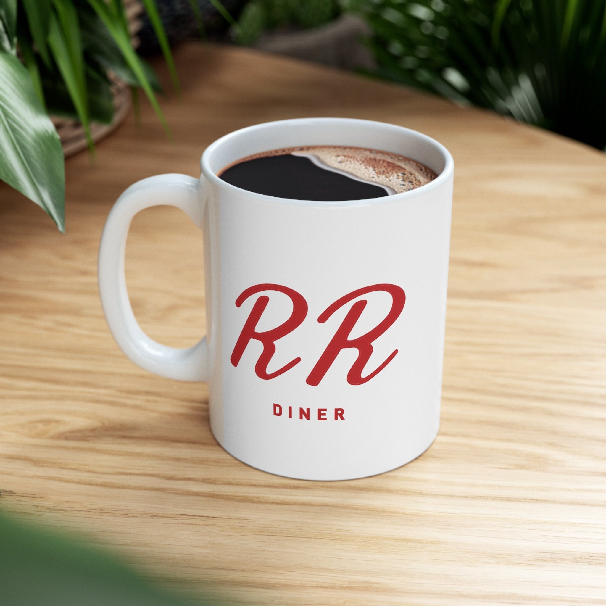 Twin Peaks Double R Diner White Mug – Paramount Shop
