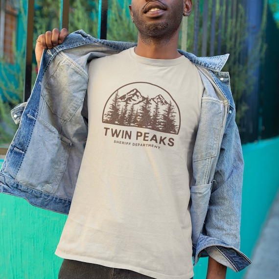 Camiseta Twin Peaks Camisa Twin Peaks Camisetas Twin Peaks Vintage Twin Peaks Regalo Twin Peaks Camisa del Departamento del Sheriff de Twin