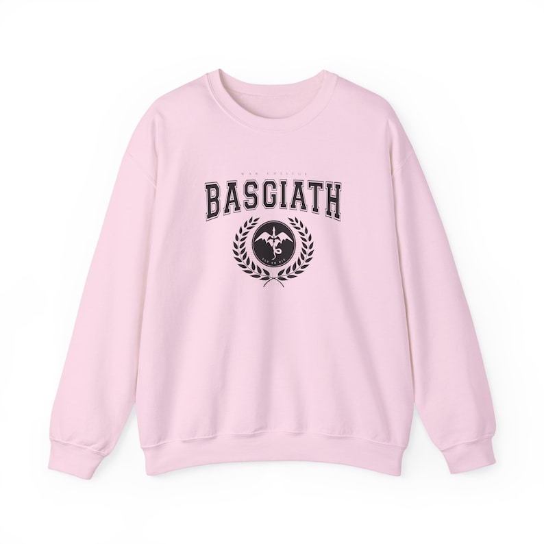 Pink Basgiath War College Sweatshirt, Fourth Wing Shirt, Dragon Rider, Fourth Wing, Violet Sorrengail, Xaden Riorson, Bookish Sweatshirt, Booktok