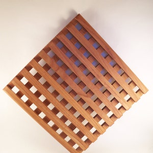 Cherry Trivet, Large Cherry Wooden Trivet