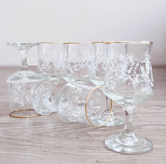 Midcentury Wine Glasses by DEMA England Glassware. Windsor Etsy