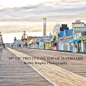 Ocean City NJ, Jersey, Fine Art Photo, Boardwalk, New Jersey, Ferris Wheel, Beach House Decor, Home Decor, hostess gift, Kathy Kupka