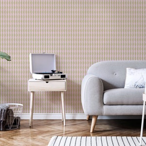 Halftone Ribbons Wallpaper #054-Peel & Stick Wallpaper-Temporary Wallpaper-Pre-Pasted Wallpaper-Traditional Wallpaper by Eazywallz