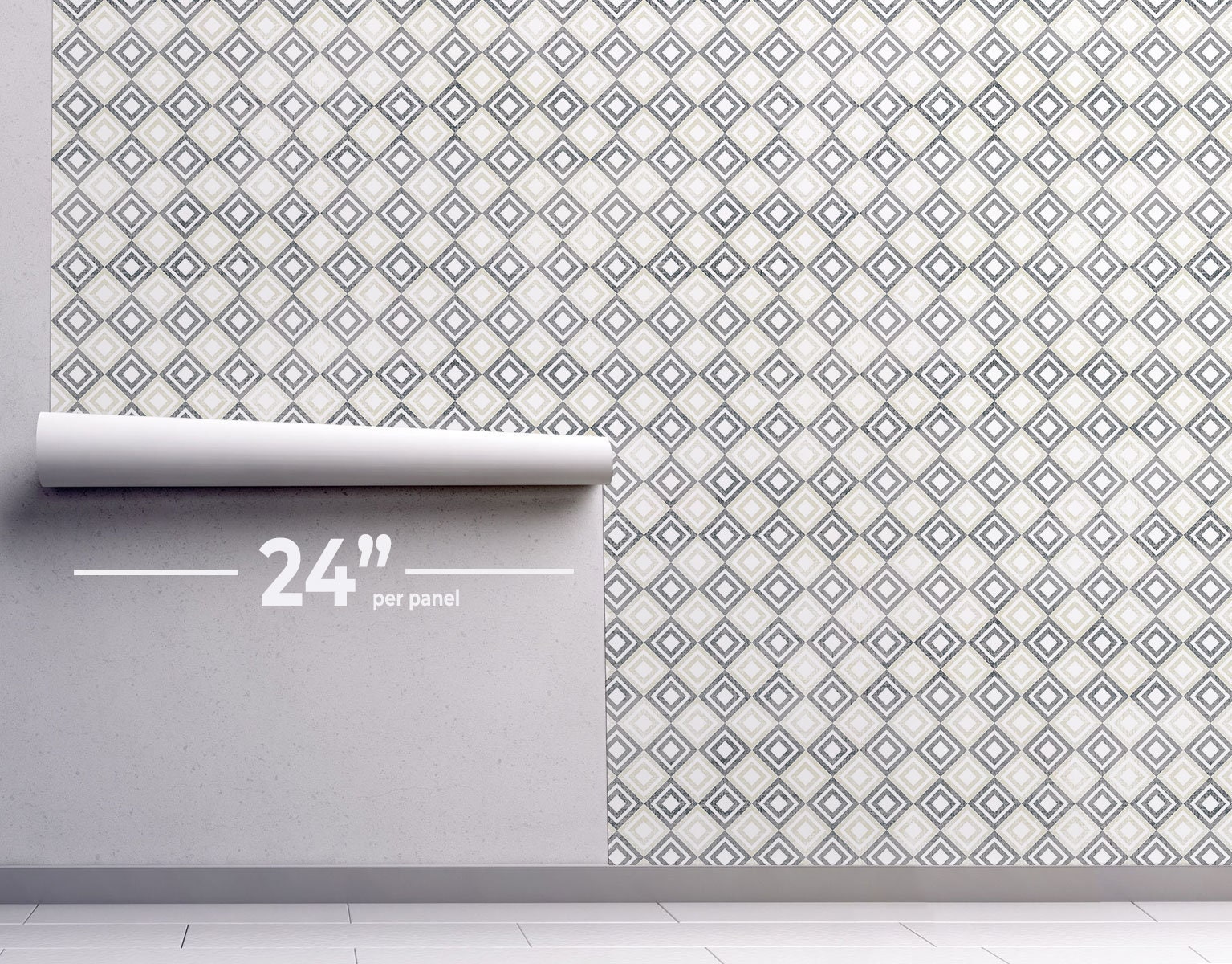 Moroccan Tiles 4 Removable Wallpaper by Eazywallz Custom | Etsy