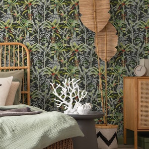 Haute Print 2 Wallpaper #186 - Peel & Stick Wallpaper - Temporary Wallpaper - Pre-Pasted Wallpaper - Traditional Wallpaper by Eazywallz