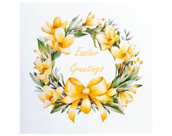 Happy Easter cards, pack of 6 cards and envelopes