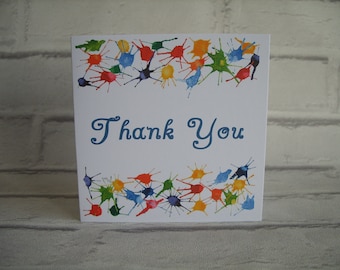Thank You Cards - pack of six cards with envelopes