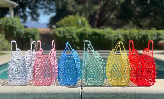 plastic pool tote